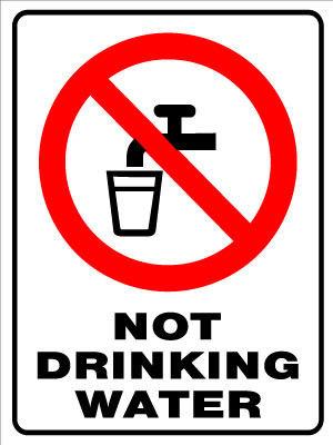 Not Drinking Water